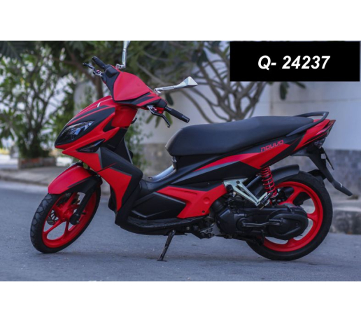 Q- 24237 NOUVO LX PHOI MAU DO DEN