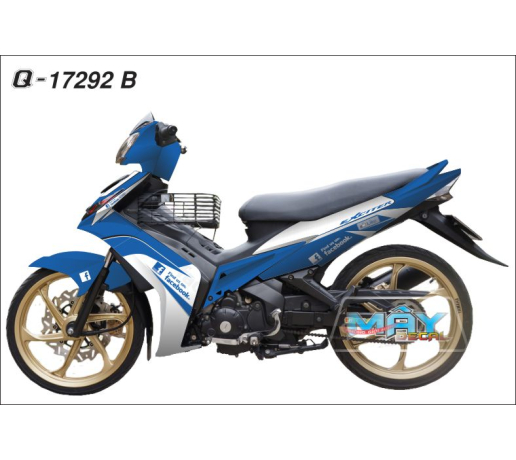 Q 17292 B EXCITER 2010 facebook FB find us on: trang xanh gp blue white logo