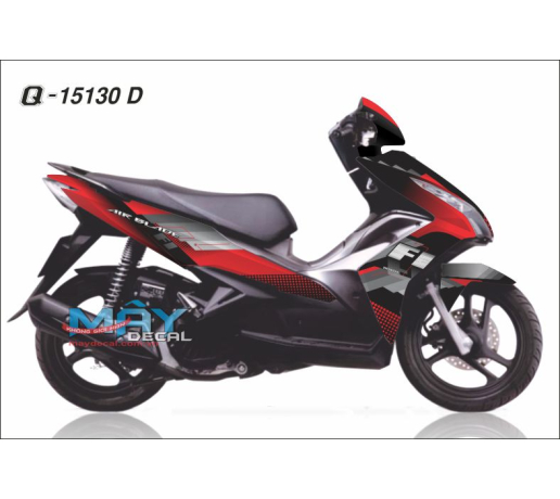 Q 15130 D air blade  fi yamaha caro do den trang white black red