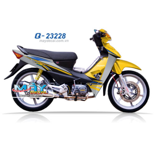 Q 23228 - WAVE S 100 Lap decal - PH VANG  BAC 