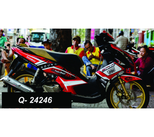 Q- 24246 NOUVOLX RIDE AGV DO TRANG DEN