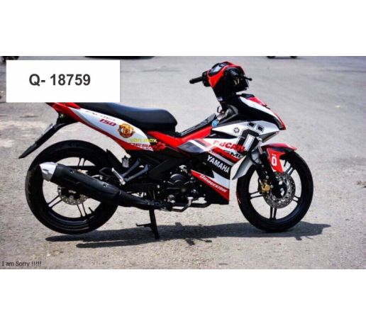 Q- 18759 EXCITER 150 DUCATI OHLINS MANCHESTER MU DO TRANG