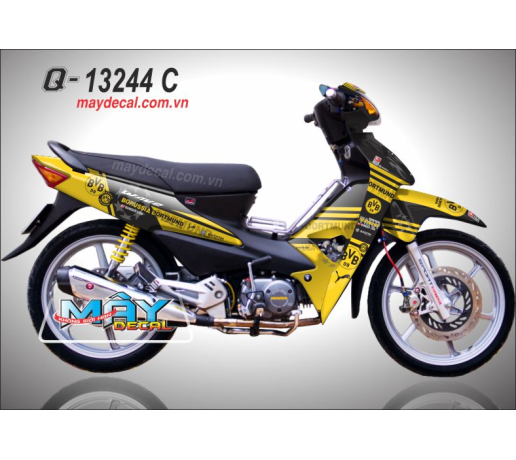 Q 13244 C WAVE @ BVB bong da banh the thao sport dortmund cau lac bo den black vang yellow bvb 