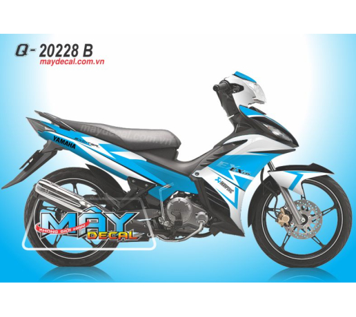 Q 20228 B EX 2011 PHOI MAU abmc xanh duong blue trang white duong net line
