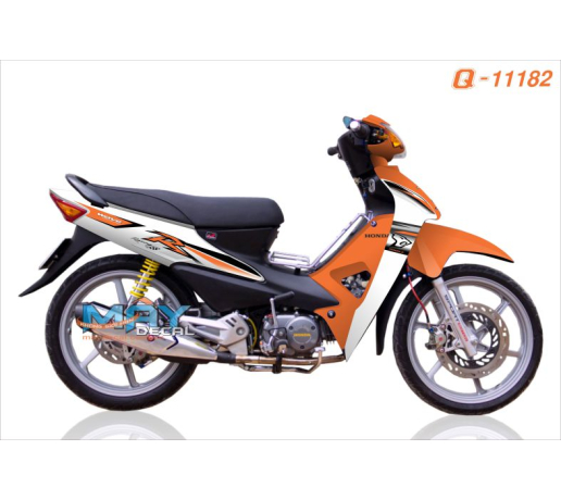 Q 11182 WAVE lion cam organe trang white su tu racing tem roi line duong net