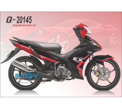 Q 20145 ex 2011 do den red black racing duong net line