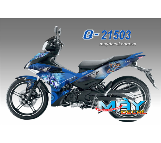 Q 21503  EX 150 ZONE OF THE ENDER xanh blue zoe