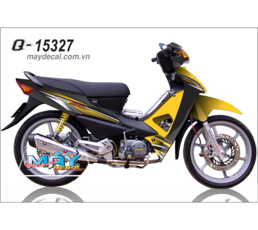 Q 15327 WAVE A VANG tem oi yellow den black