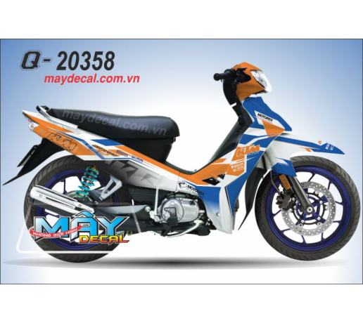 Q 20358 SI cam orange trang white xanh gp  blue ktm 