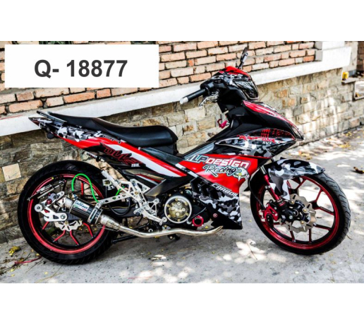 Q- 18877 EXCITER 150 CAMO DUKE RACING DO DEN