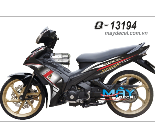 Q 13194 EX 2009 SPARK trang den do vang dong duong net line pr