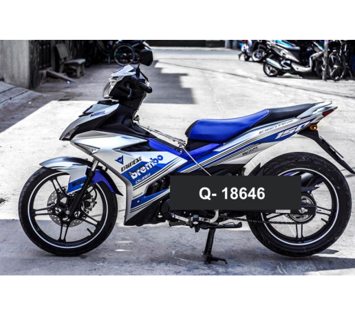 Q- 18646 EXCITER 150 BREMBO XANH BAC