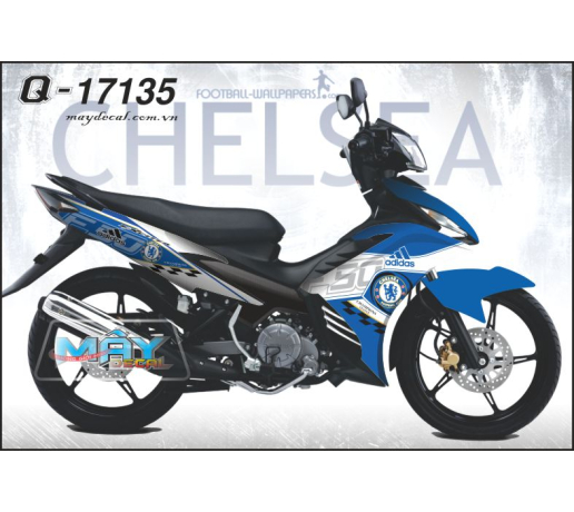 Q 17135 EX 2011 addidas chelsea football club cau lac bo clb da banh bong sport the thao caro