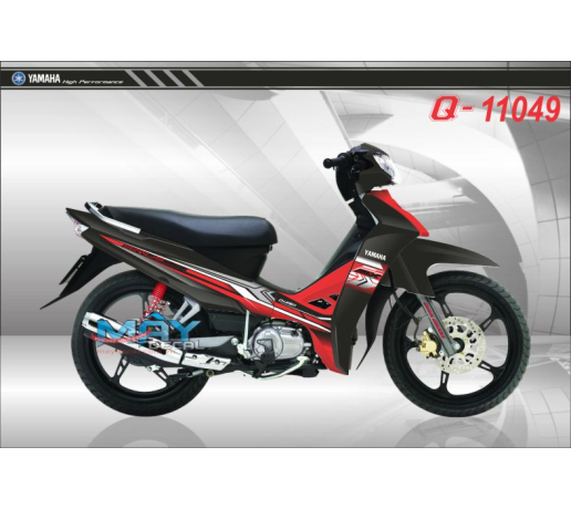 Q 11049  SIRIUS tem roi duong net line do den black red