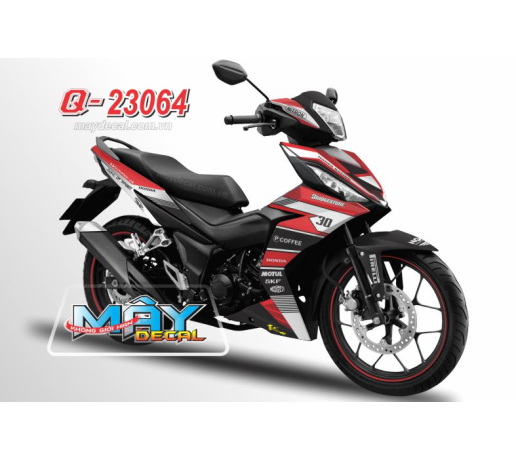Q 23064 Winner do red den black trang white  nitron 30 bridgestone coffee honda motul 5kf ngk 