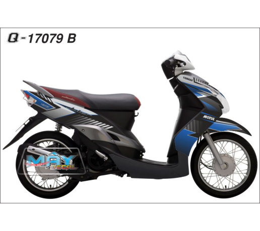 Q 17079 B ULTIMO xanh gp den black blue soc duong net line