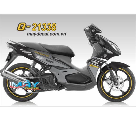Q 21338 NOUVO 4 den black trang white xam gray  vang yellow  soc gp limited edition  semakin didepan