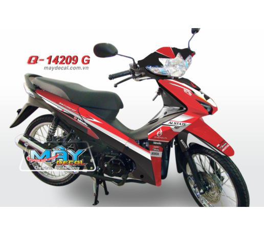 Q 14209 G - WAVE RSX 2010 alstate energyti brembo bimota trang den do red black white