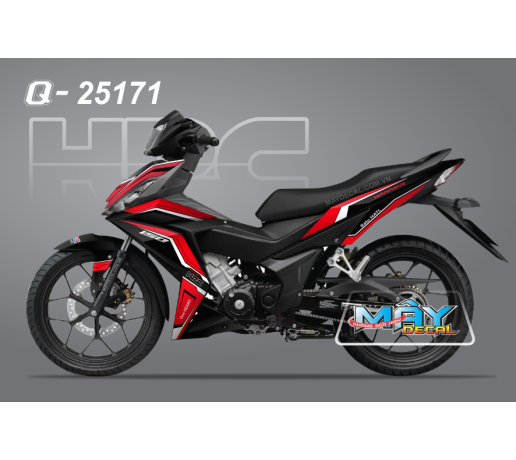 Q 25171 - WINNER 150 den black do red hrc 
