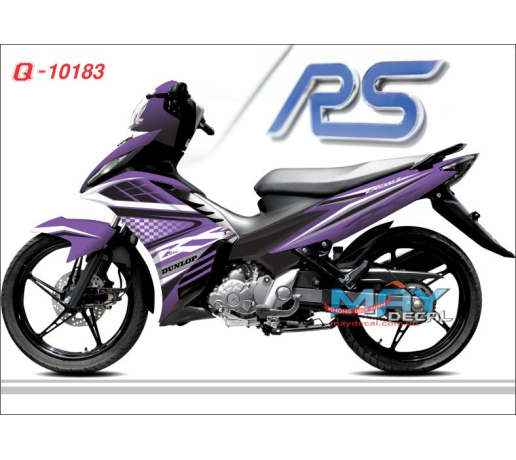 Q 10183 ex rs tim puple white trang den black caro dunlop