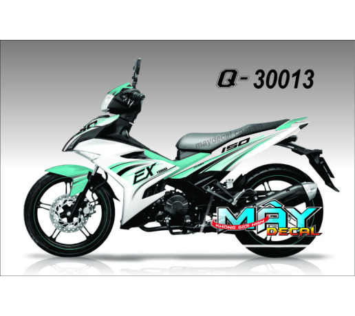 Q-30013 EX 150 TRANG XANH soc line 