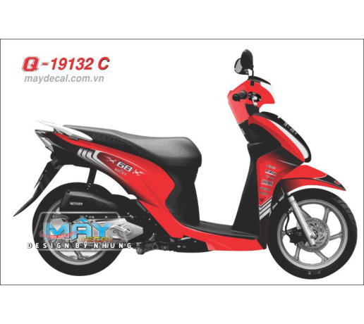 Q 19132 C - Vision 2014  logo tem dau do red duong net line black den