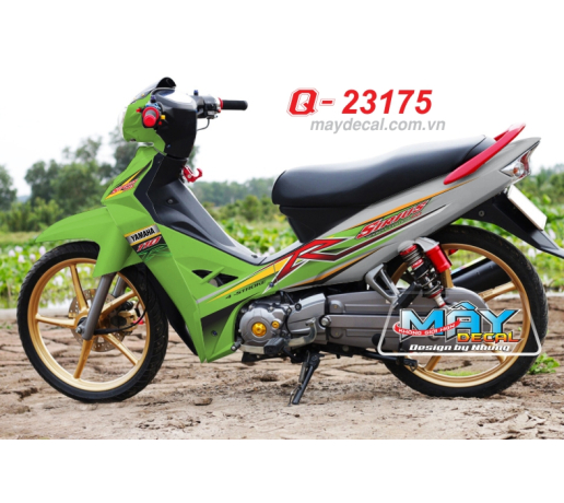Q 23175 - Sirius R xanh kawa z 1000 bac silver do red 110  lon