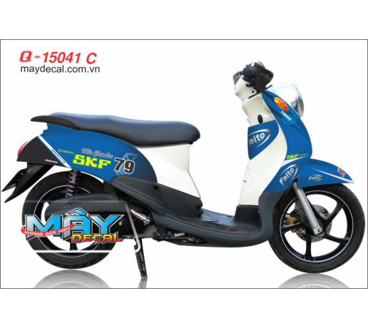 Q 15041 C MIO CLASSCIO SKF xanh gp den black faito racing boy blue