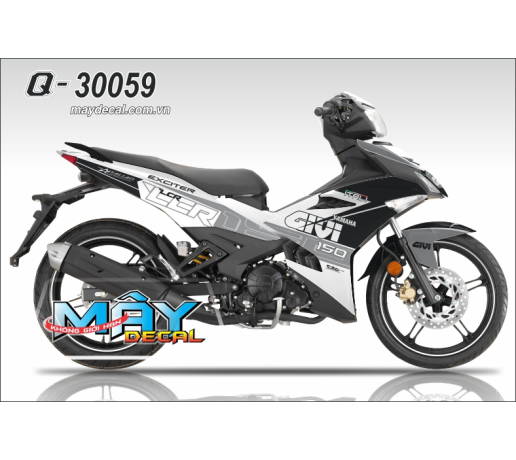 Q-30059 EX 150 GIVI itali trang den 