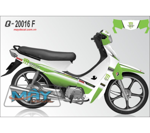 Q 20016 F Wave @ monster quy devil dau cao vet dunlop xanh kawa z black den logo