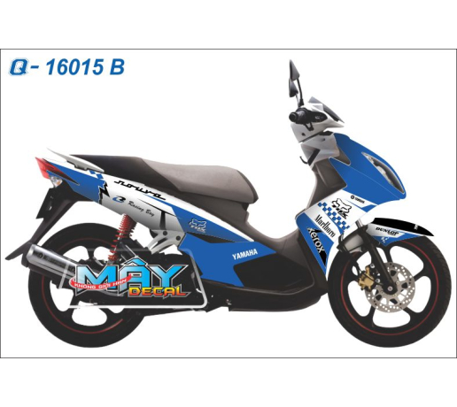 Q 16015 B NO 4 trang xanh gp white blue marlboro cao fox racingboy