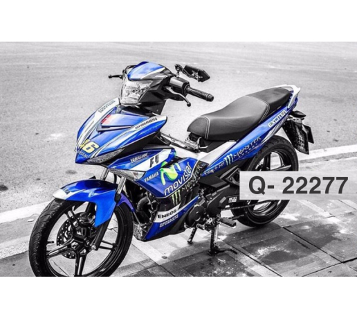 Q- 22277  EXCITER  MOVISTA  XANH DEN TRANG