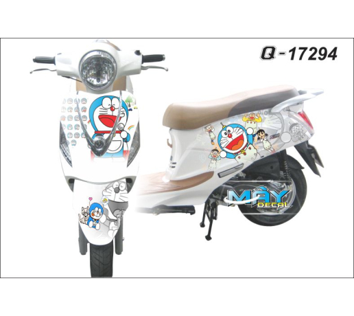 Q 17294 ELI FI trang white doraemon nobita truyen rtanh hoat hinh doremon