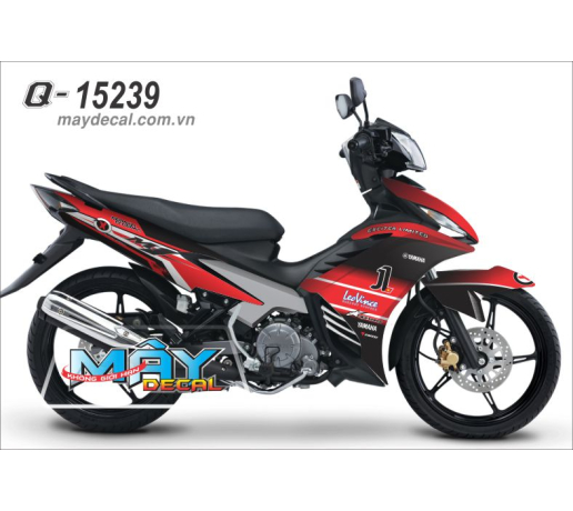 Q 15239 EXCITER 2011 do den black white leo vince logo