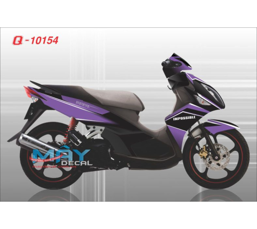Q 10154 no lx tim puple den black imposible duong net line