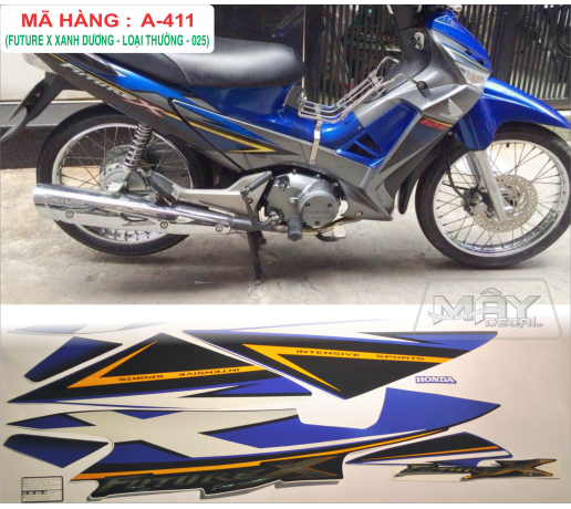 A-411 FUTURE X XANH DUONG LOAI THUONG 025