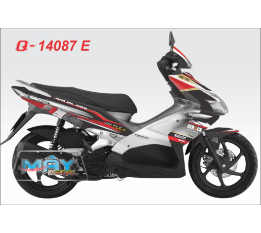Q 14087 E AB 2010 do den dau van tay herock motul pirelli red black trang white