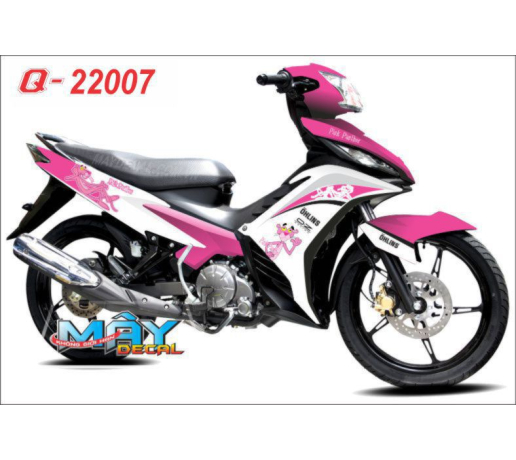 Q 22007 EXCITER 2011 trang white pink bao hong cartoon disney