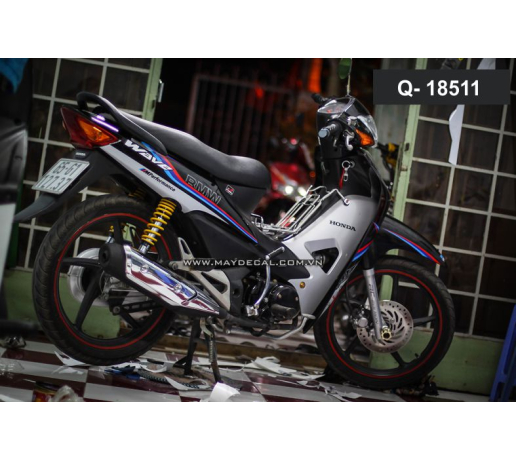 Q- 18511 WAVE A SOC BMW XANH DO DEN