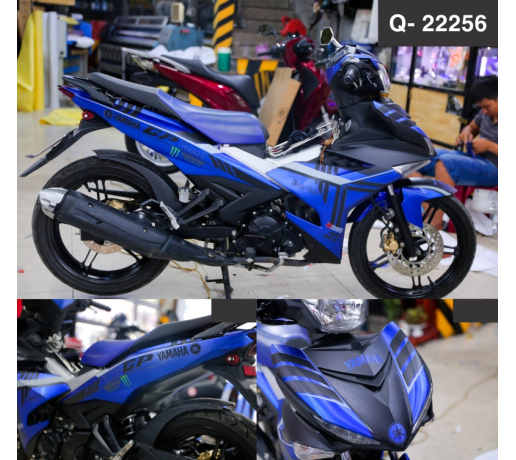 Q- 22256  EXCITER 150  MONTER XANH DEN