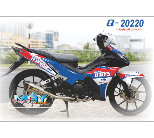 Q 20220 EX 2011 nine days ktm do trang xanh gp blue white red