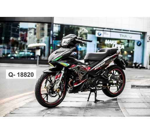 Q- 18820 EXCITER  150 HOA VAN MAYA DO DEN XAM