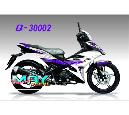 Q-30002 EX 150 TRANG TIM mx king 