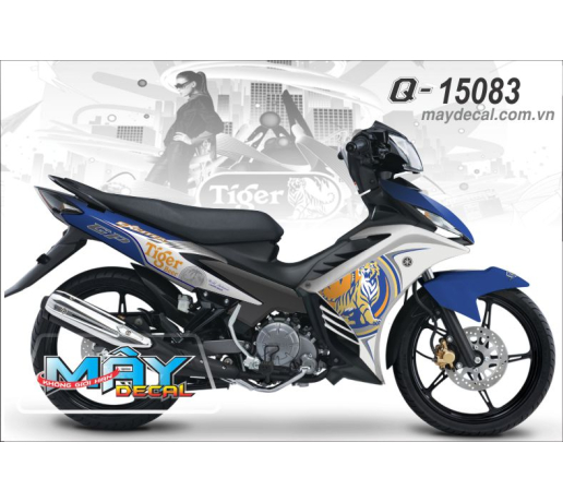 Q 15083 ex, tiger bia, xanh GP, trang, ho