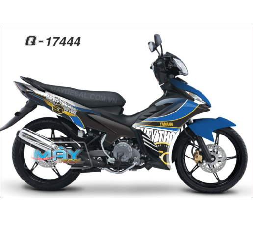 Q 17444 EXCITER 11 mickey thompson trang xanh gp blue white logo