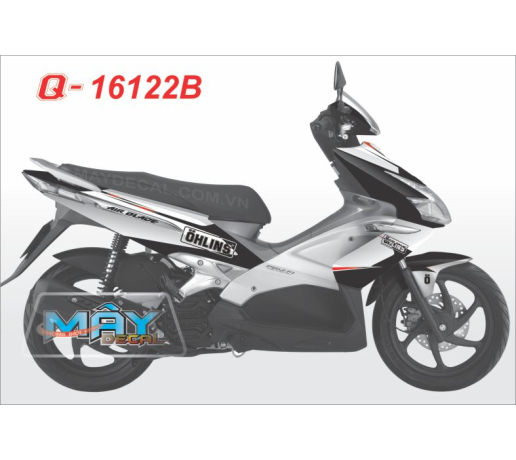 Q 16122 B - AB 2010 ohlins trang den black white