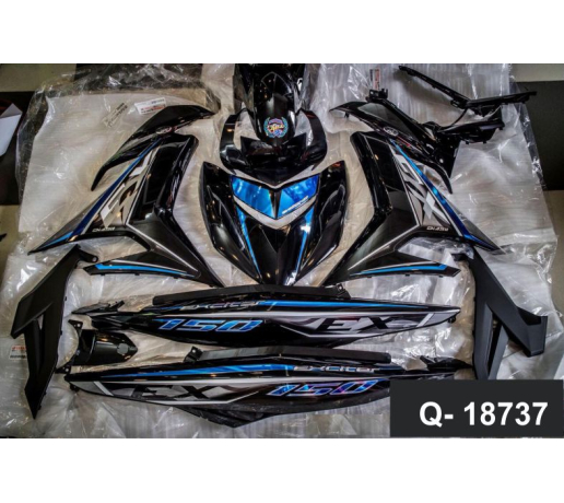Q- 18737 EXCITER 150 ZIN SOC DEN XANH