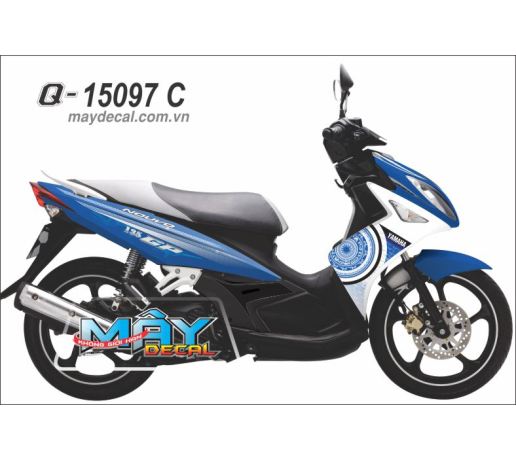 Q 15097 C NOUVO lx xanh GP trang trong dong white blue dan toc viet nam