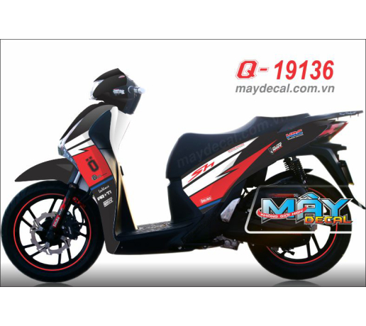 Q 19136 - SH 2013 ohlins soc duong net line trang white den black red do