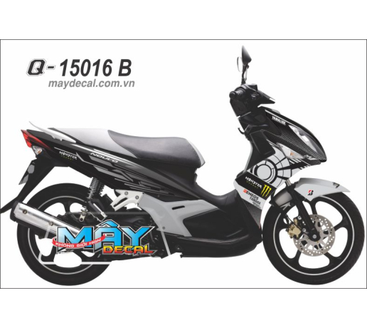 Q 15016 B NOUVO lx xam den gray black monster quy